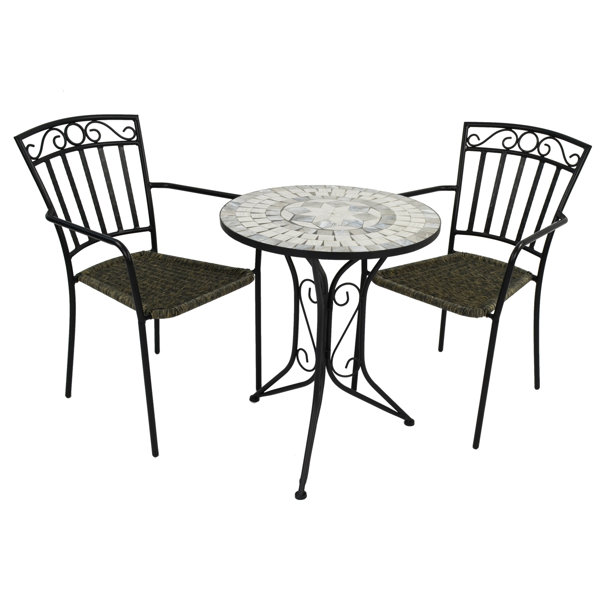 Caracella 2-Sitzer Balkonset Verde | Wayfair.de